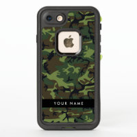 Green Camouflage Muster, Ihr Name, Personalisieren