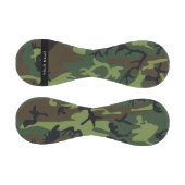 Green Camouflage Muster, Ihr Name, Personalisieren Baseball (Paneele)