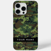 Green Camouflage Muster, Ihr Name, Personalisieren Case-Mate iPhone Hülle (Rückseite)