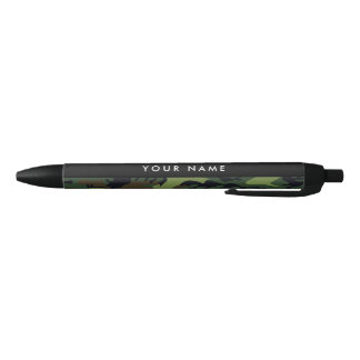 Green Camouflage Muster, Ihr Name, Personalisieren Kugelschreiber