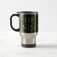 Green Camouflage Muster, Ihr Name, Personalisieren