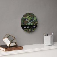 Green Camouflage Muster, Ihr Name, Personalisieren