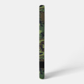 Green Camouflage Muster, Ihr Name, Personalisieren Samsung Galaxy Hülle (Linke Seite)