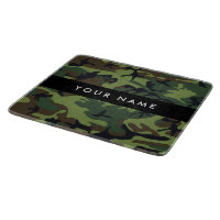 Green Camouflage Muster, Ihr Name, Personalisieren
