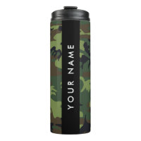 Green Camouflage Muster, Ihr Name, Personalisieren