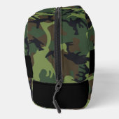 Green Camouflage Muster, Ihr Name, Personalisieren Waschbeutel (Rechts)