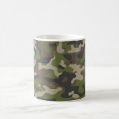 Green Camouflage Muster Kaffeetasse (Mittel)