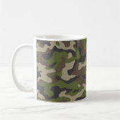 Green Camouflage Muster Kaffeetasse (Links)