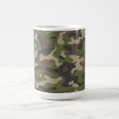Green Camouflage Muster Kaffeetasse (Mittel)