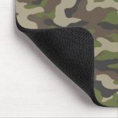 Green Camouflage Muster Mousepad (Ecke)