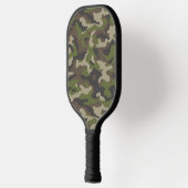 Green Camouflage Muster Pickleball Schläger (Links)