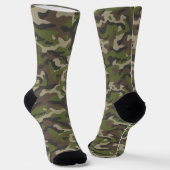 Green Camouflage Muster Socken (Gewinkelt)