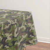 Green Camouflage Muster Tischdecke (Beispiel)