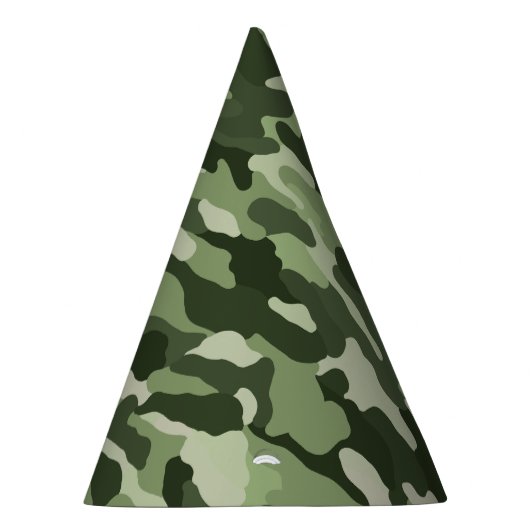 Green Camouflage Partyhütchen (Rechts)
