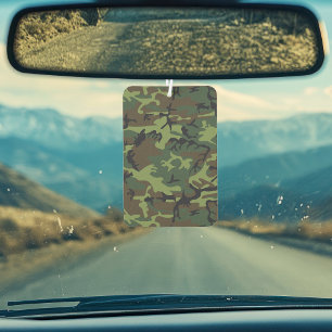 Green Camouflage Pattern, militärisches Muster, Ar Autolufterfrischer