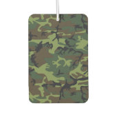 Green Camouflage Pattern, militärisches Muster, Ar Autolufterfrischer (Vorderseite)
