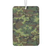 Green Camouflage Pattern, militärisches Muster, Ar Autolufterfrischer (Rückseite)