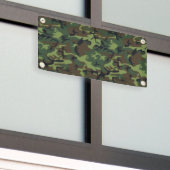 Green Camouflage Pattern, militärisches Muster, Ar Banner (Äußeres Gebäude)