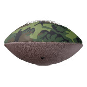 Green Camouflage Pattern, militärisches Muster, Ar Football (Gedreht 270)