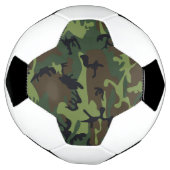 Green Camouflage Pattern, militärisches Muster, Ar Fußball (Gedreht)
