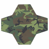 Green Camouflage Pattern, militärisches Muster, Ar Fußball (Flach)