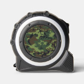 Green Camouflage Pattern, militärisches Muster, Ar Maßband (Vorderseite)