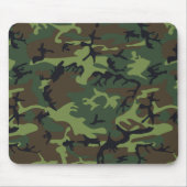 Green Camouflage Pattern, militärisches Muster, Ar Mousepad (Vorne)