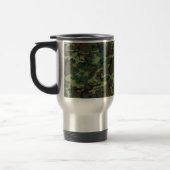 Green Camouflage Pattern, militärisches Muster, Ar Reisebecher (Links)