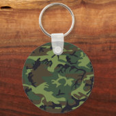 Green Camouflage Pattern, militärisches Muster, Ar Schlüsselanhänger (Vorderseite)