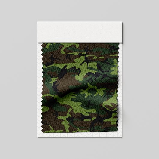 Green Camouflage Pattern, militärisches Muster, Ar Stoff