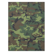 Green Camouflage Pattern, militärisches Muster, Ar Tischdecke (Vorderseite)