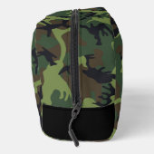 Green Camouflage Pattern, militärisches Muster, Ar Waschbeutel (Rechts)