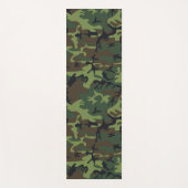 Green Camouflage Pattern, militärisches Muster, Ar Yogamatte (Vorderseite)