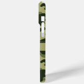 Green Camouflage Personalized Case-Mate iPhone Hülle (Rückseite / Links)