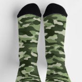 Green Camouflage Socken (Oben)