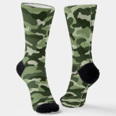 Green Camouflage Socken (Gewinkelt)