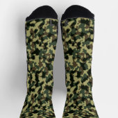 Green Camouflage Socken (Oben)