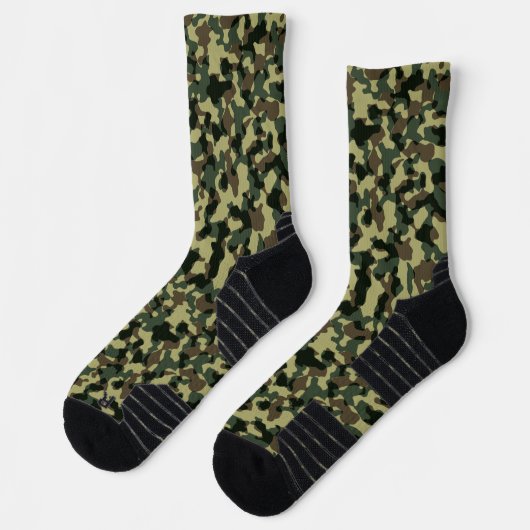 Green Camouflage Socken (Links)