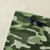 Green Camouflage Strandtuch (Beispiel)
