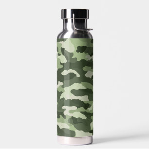 Green Camouflage Trinkflasche