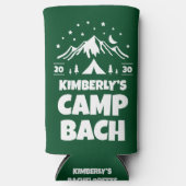 Green Camp Bach Party Selters Dosenkühler (Vorderseite)