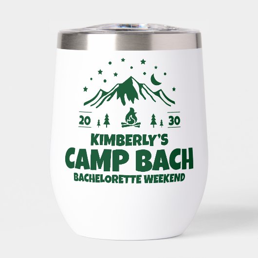Green Camp Bachelorette Weekend (Vorderseite)