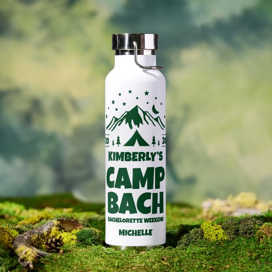 Green Camping Junggeselinnen-Abschied Trinkflasche