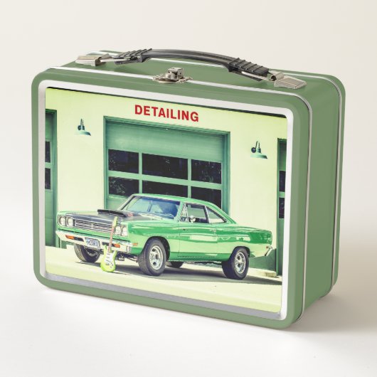 Green Car Lunchbox (Vorderseite)
