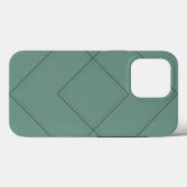 Green Case mit geometrischem Design (Rückseite (Horizontal))
