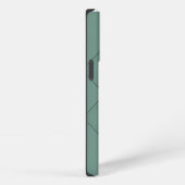 Green Case mit geometrischem Design iPhone Hülle (Rechte Seite)