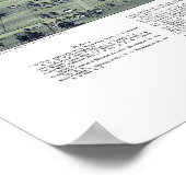 Green Castle, IN Panorama Karte - 1886 Poster (Ecke)