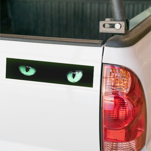Green Cat Eyes Autoaufkleber (Auf Lkw)