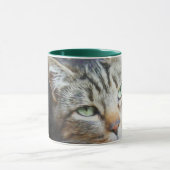 Green Cat Eyes Tasse (Zentrum)