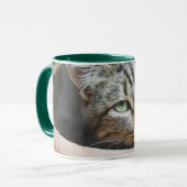 Green Cat Eyes Tasse (Vorderseite Links)